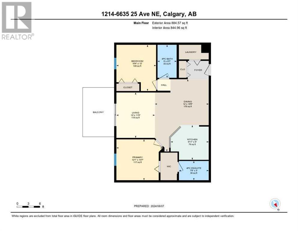 1214, 6635 25 Avenue Ne, Calgary, Alberta  T1Y 7K9 - Photo 22 - A2168078