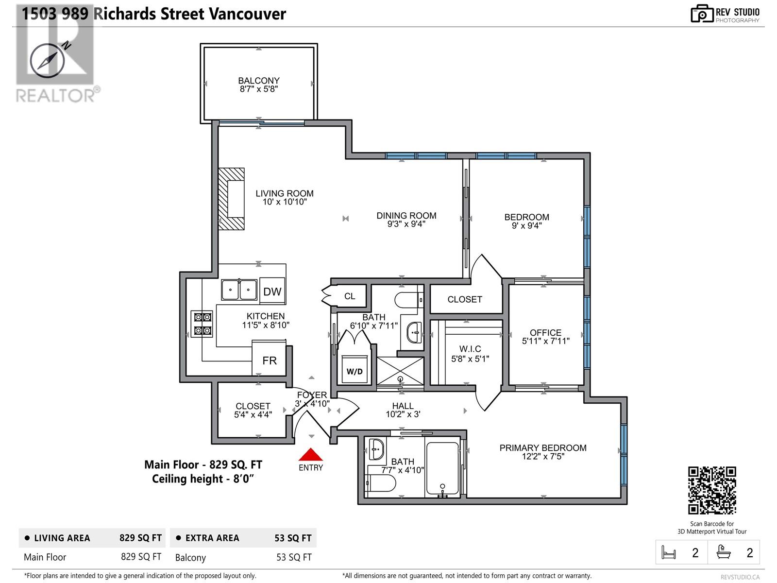 1503 989 Richards Street, Vancouver, British Columbia  V6B 6R6 - Photo 33 - R2930100