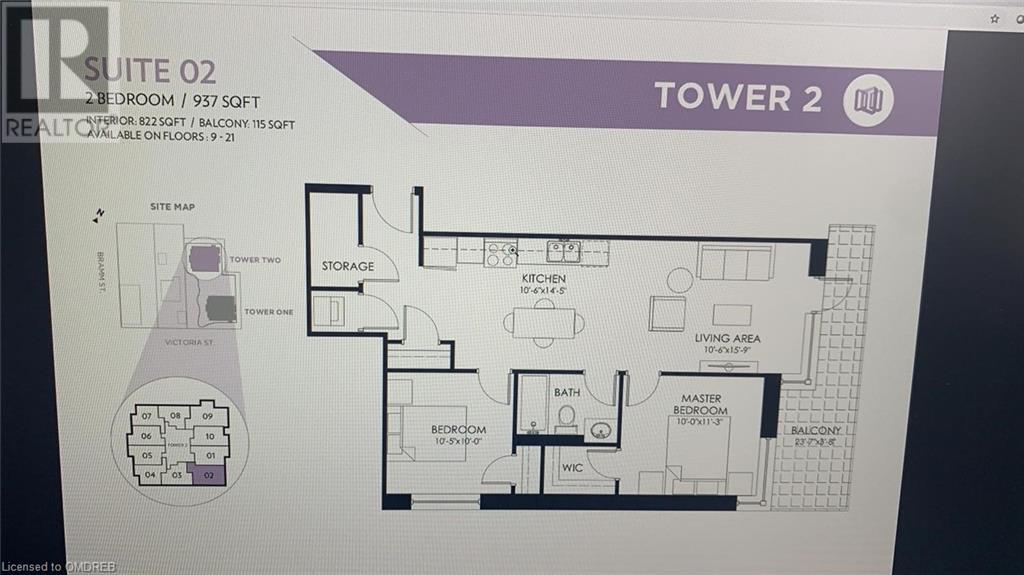 104 Garment Street Unit# 1602, Kitchener, Ontario  N2G 0C8 - Photo 26 - 40651792