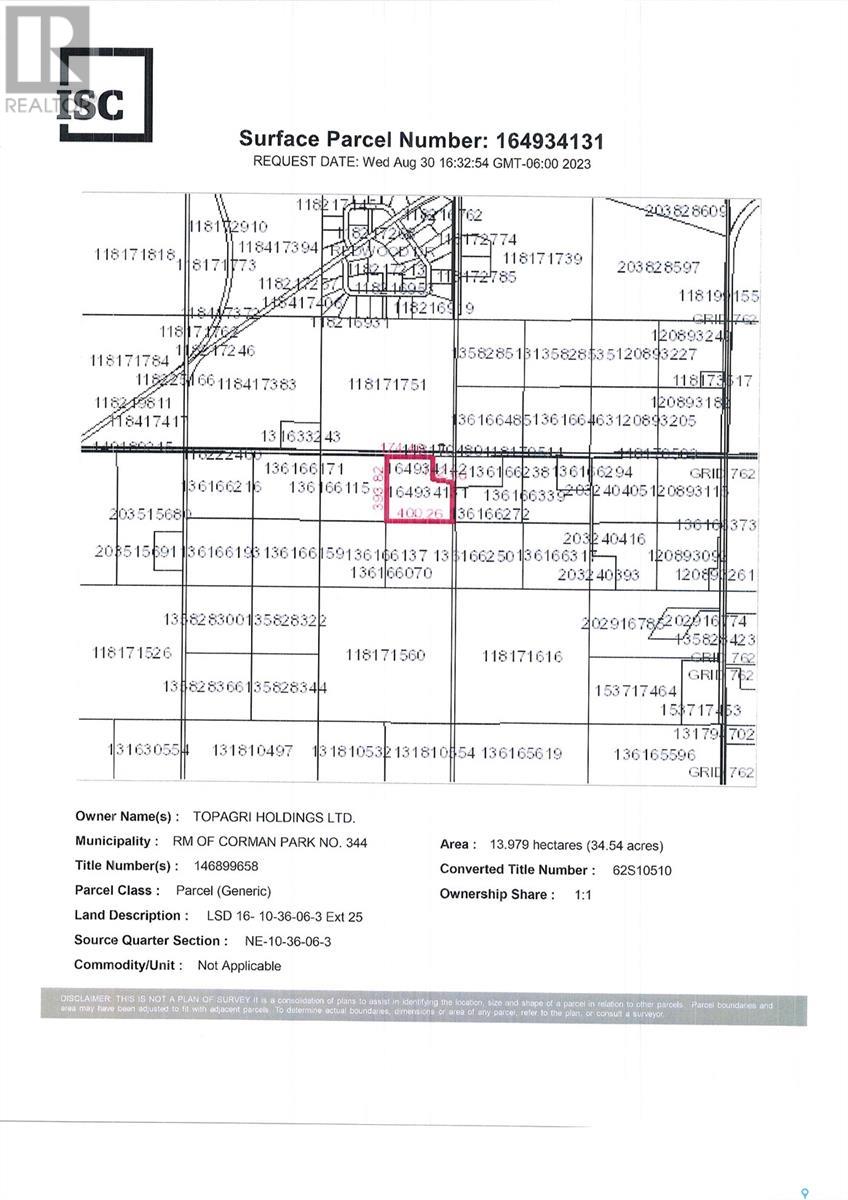 73 Acres With Heated Shop, Corman Park Rm No. 344, Saskatchewan  S7K 5W1 - Photo 34 - SK985065