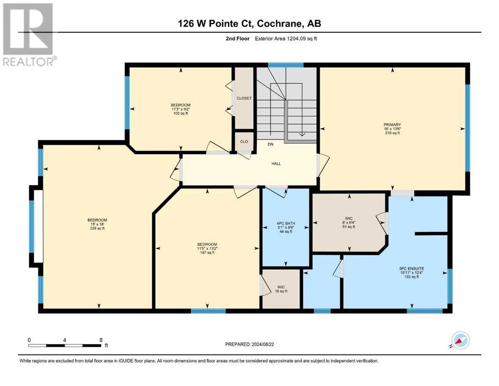 126 West Pointe Court, Cochrane, Alberta  T4C 0B9 - Photo 43 - A2169635