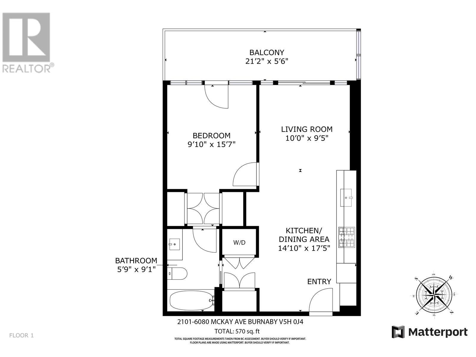 Listing Picture 3 of 40 : 2101 6080 MCKAY AVENUE, Burnaby / 本拿比 - 魯藝地產 Yvonne Lu Group - MLS Medallion Club Member