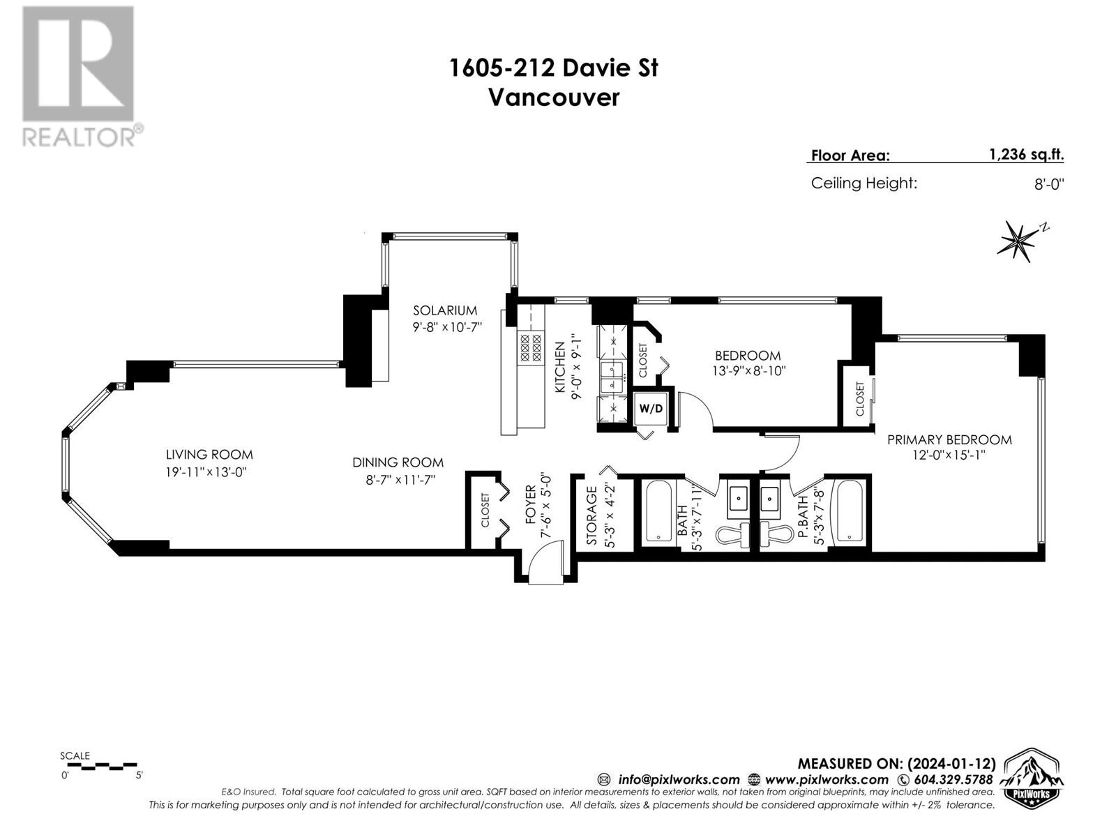 1605 212 Davie Street, Vancouver, British Columbia  V6B 5Z4 - Photo 35 - R2931472