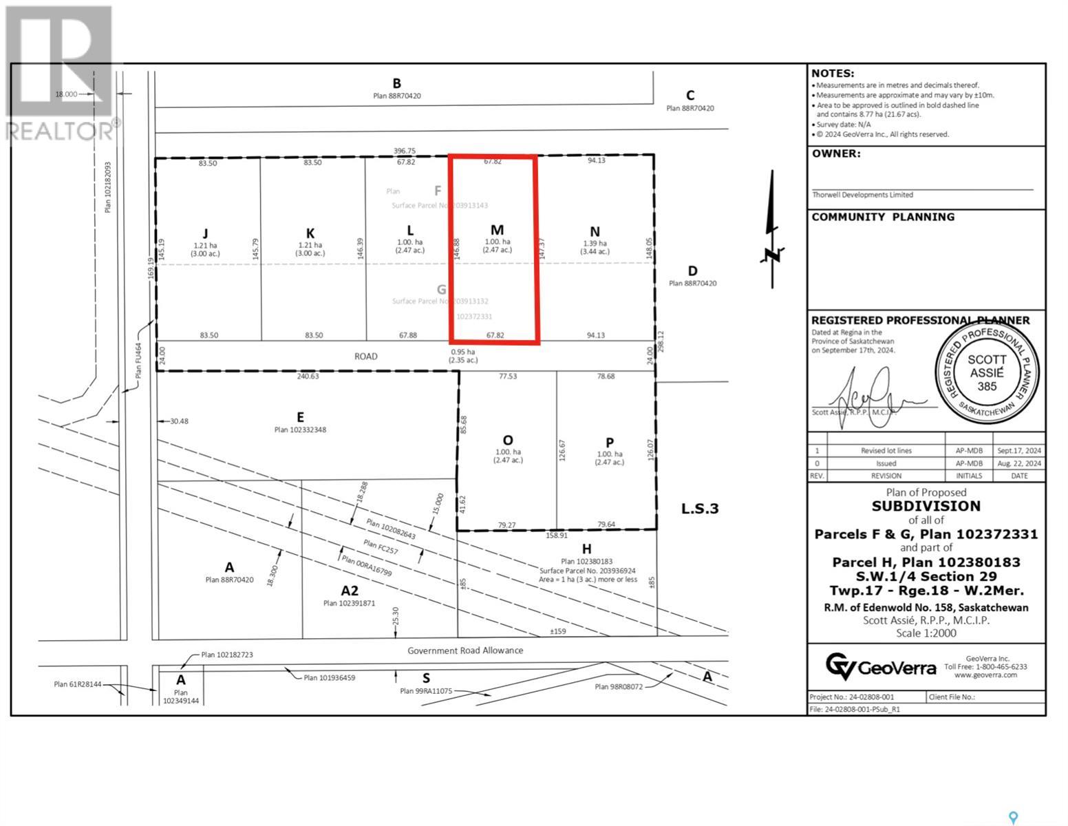 Thorwell Land, Edenwold Rm No. 158, Saskatchewan  S0G 3Z0 - Photo 3 - SK984958