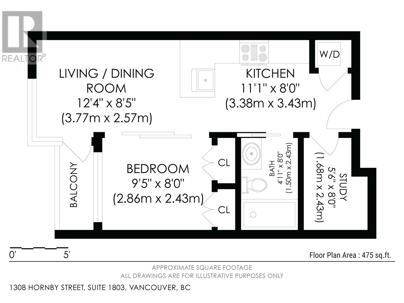 1803 1308 Hornby Street, Vancouver, British Columbia  V6Z 0C5 - Photo 32 - R2931725