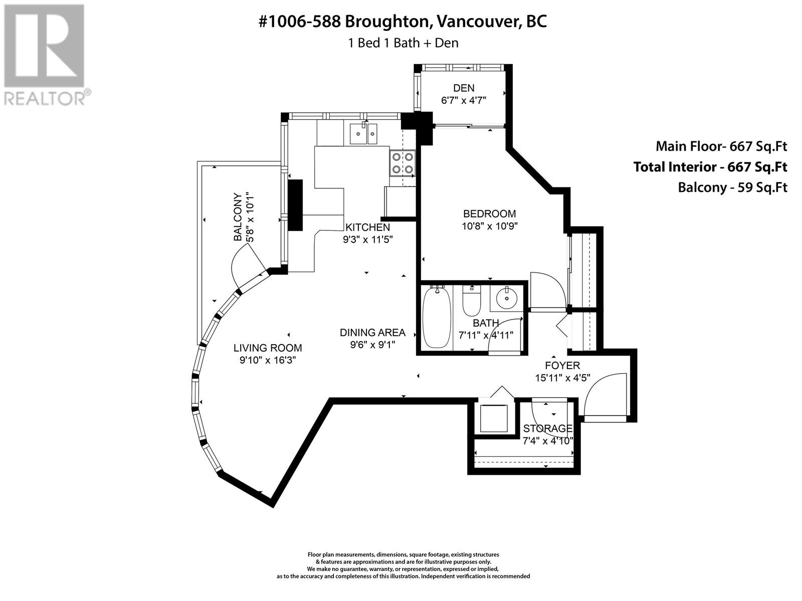 1006 588 Broughton Street, Vancouver, British Columbia  V6G 3E3 - Photo 40 - R2931970