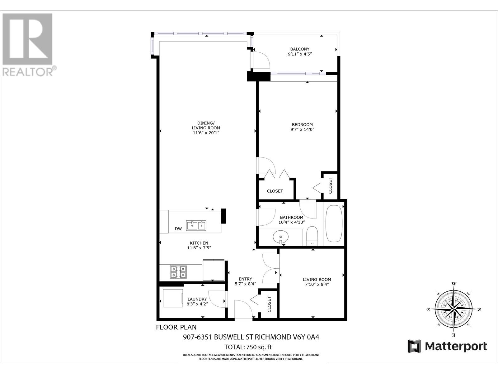 907 6351 Buswell Street, Richmond, British Columbia  V6Y 0A4 - Photo 14 - R2932724