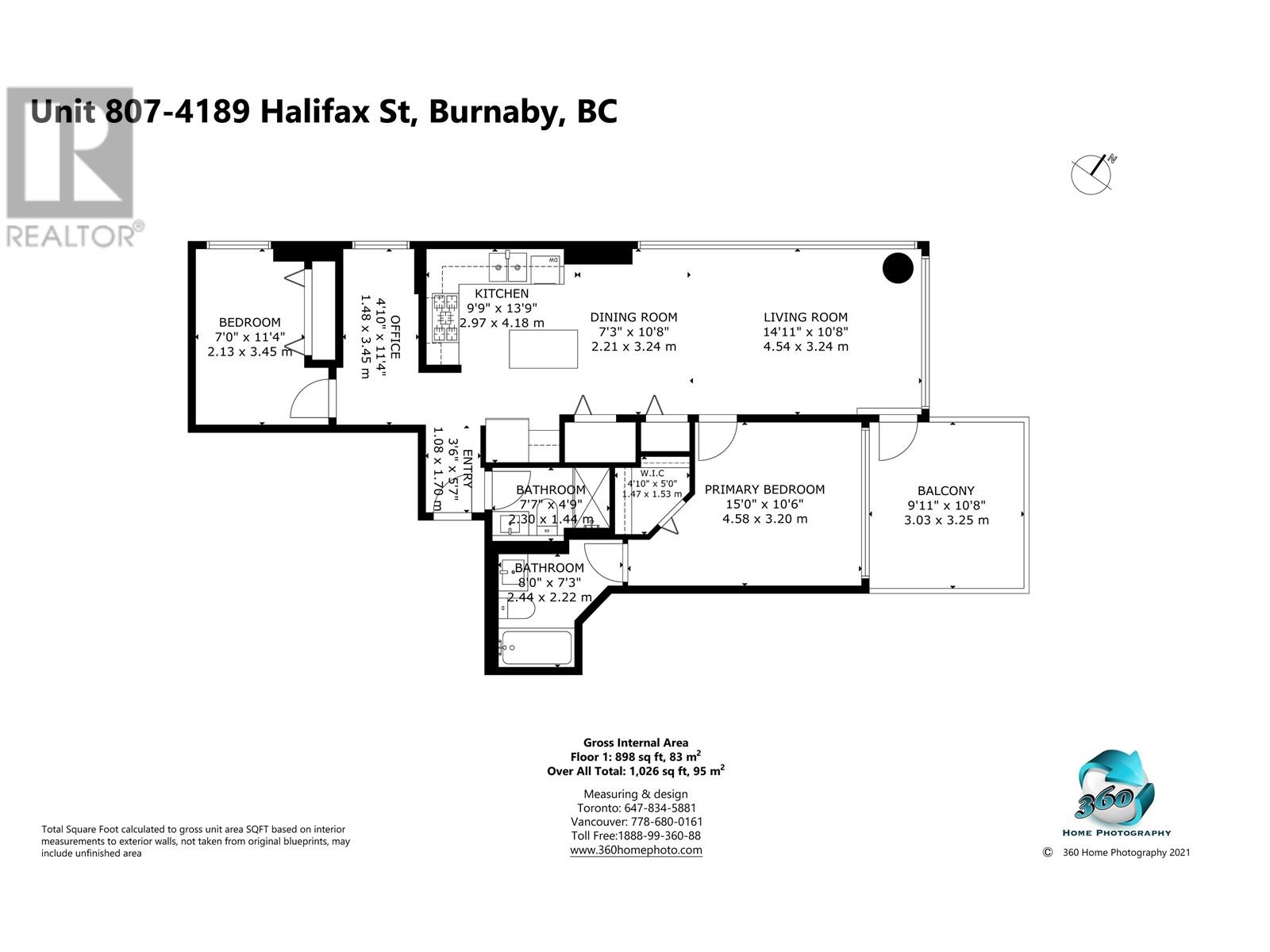 807 4189 Halifax Street, Burnaby, British Columbia  V5C 3X3 - Photo 25 - R2930980