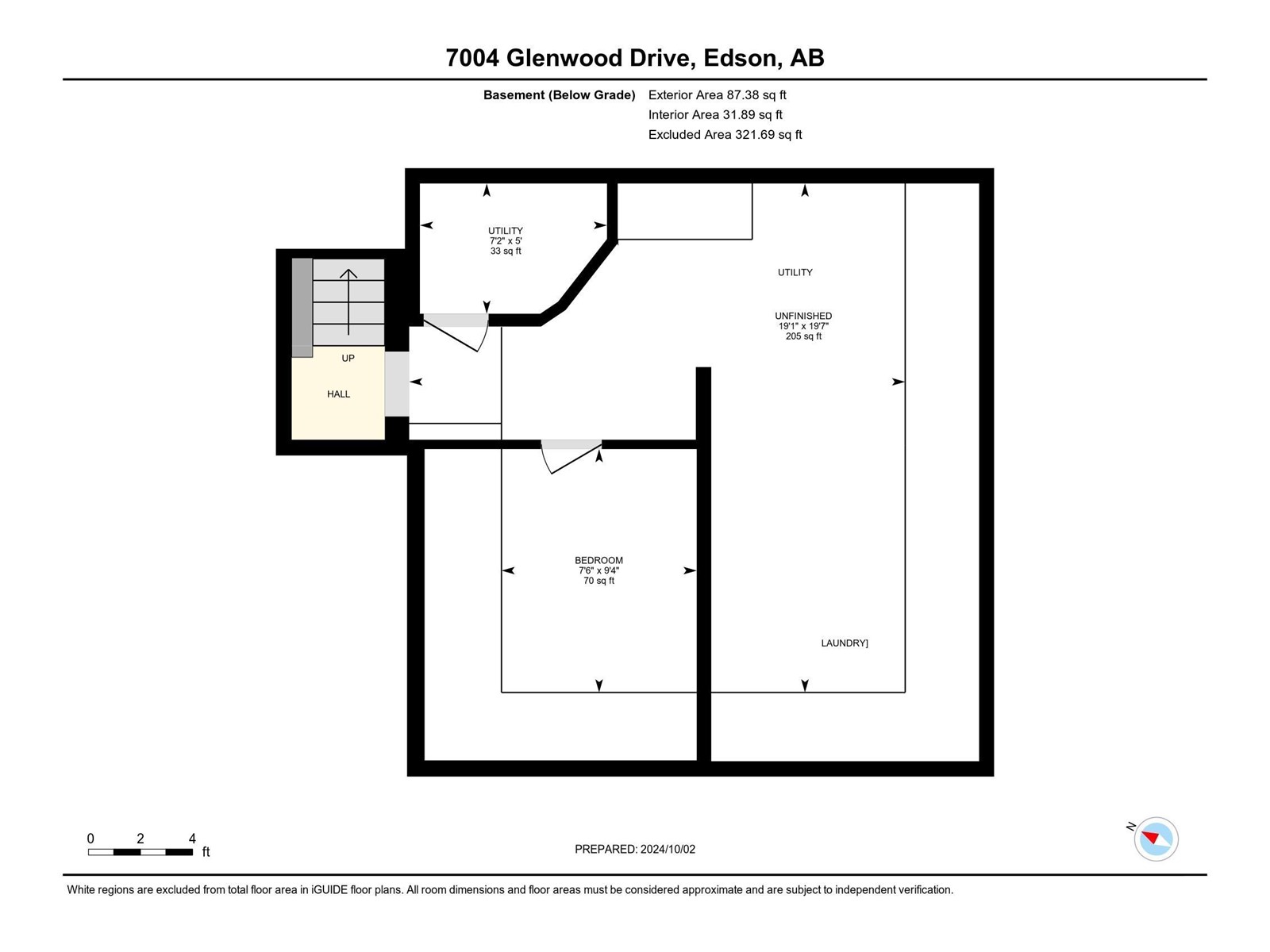 7004 Glenwood Drive, Edson, Alberta  T7E 1M5 - Photo 31 - E4409325