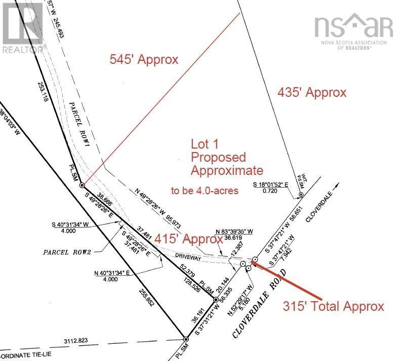Lot 1 Cloverdale Road, east stewiacke, Nova Scotia