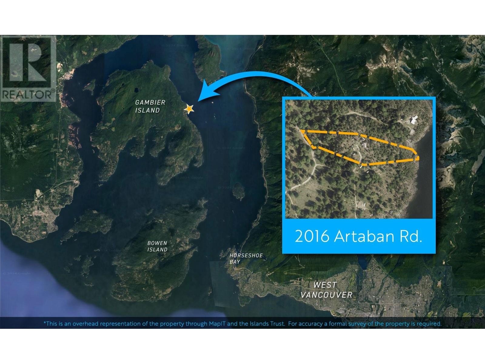 2016 Mount Artaban Road, Gambier Island, British Columbia  V0N 1V0 - Photo 2 - R2857520
