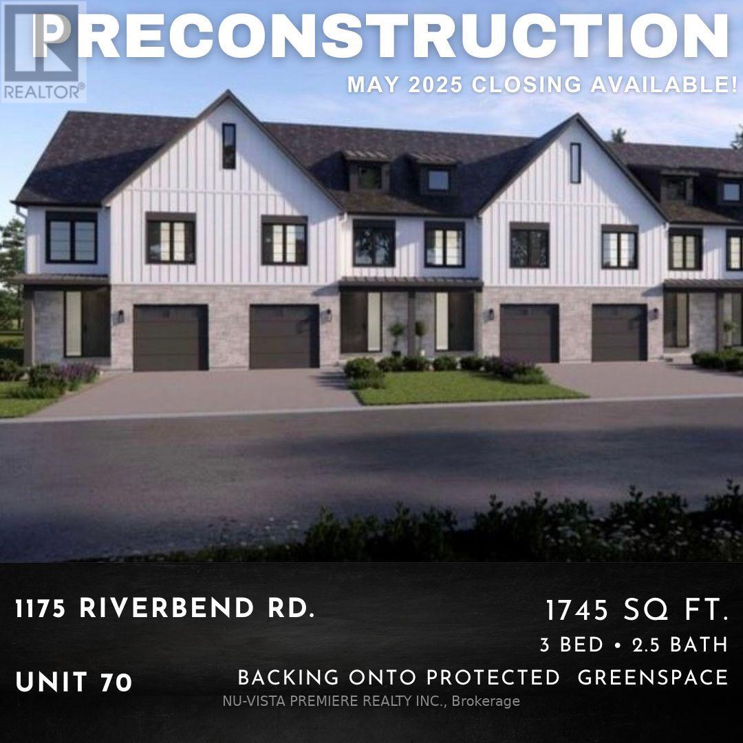 70 - 1175 RIVERBEND ROAD, London, Ontario