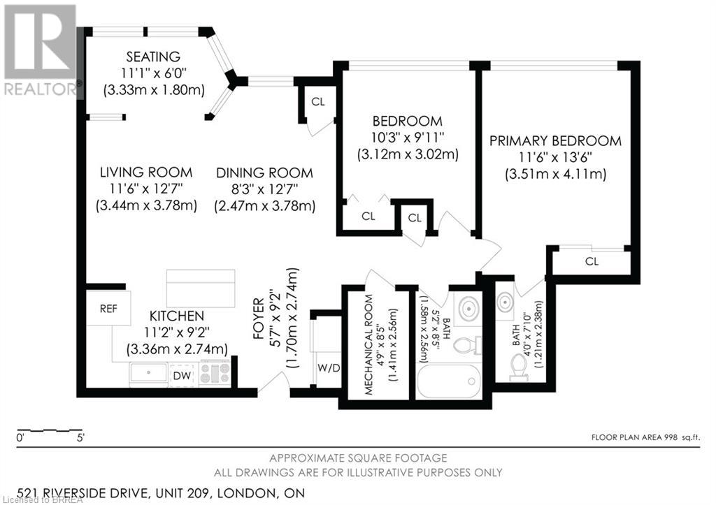 521 Riverside Drive Unit# 209, London, Ontario  N6H 5E2 - Photo 32 - 40640772