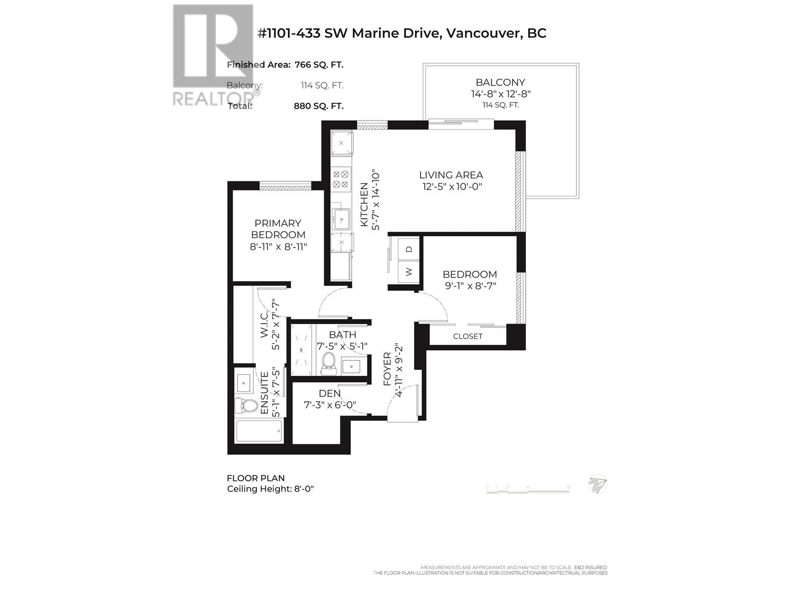 1101 433 Sw Marine Drive, Vancouver, British Columbia  V5X 0H5 - Photo 21 - R2935684