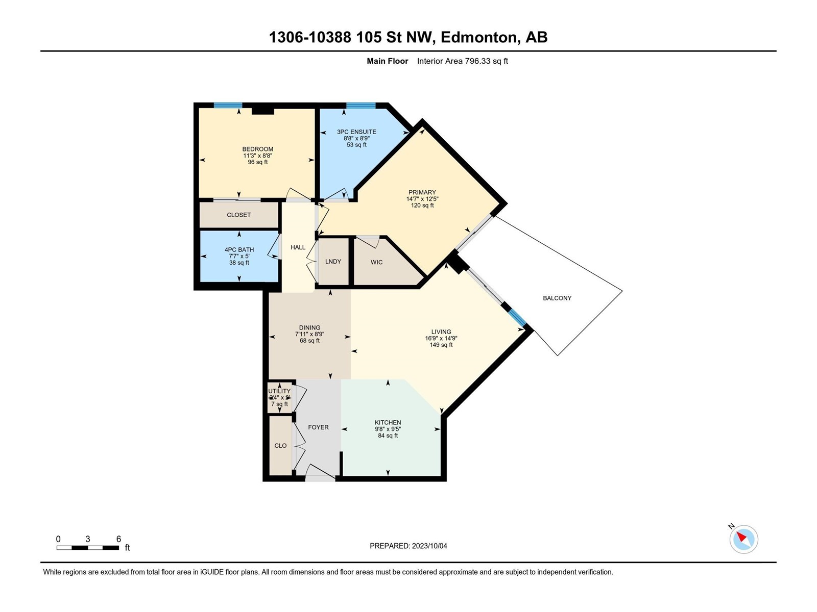 #1306 10388 105 St Nw, Edmonton, Alberta  T5J 0C2 - Photo 24 - E4395341