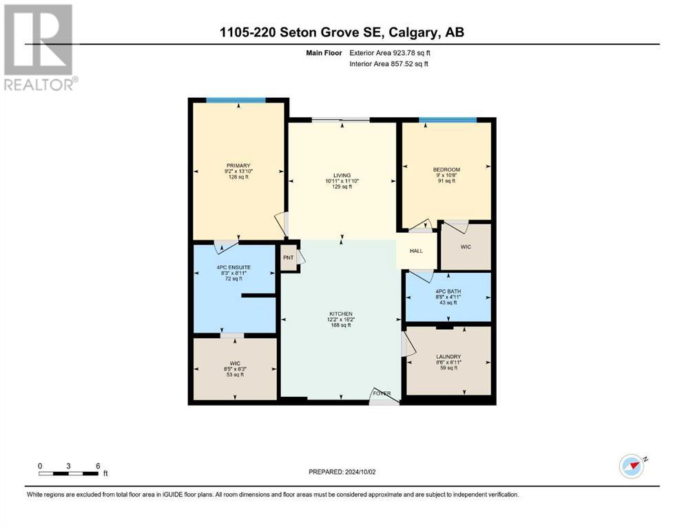 1105, 220 Seton Grove Se, Calgary, Alberta  T3M 3T1 - Photo 29 - A2170144