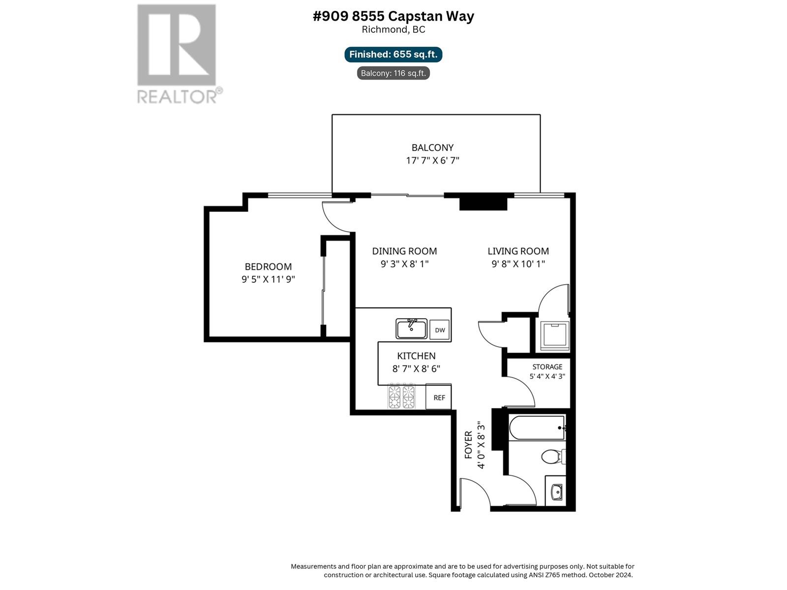 909 8555 Capstan Way, Richmond, British Columbia  V6X 0W1 - Photo 36 - R2937349