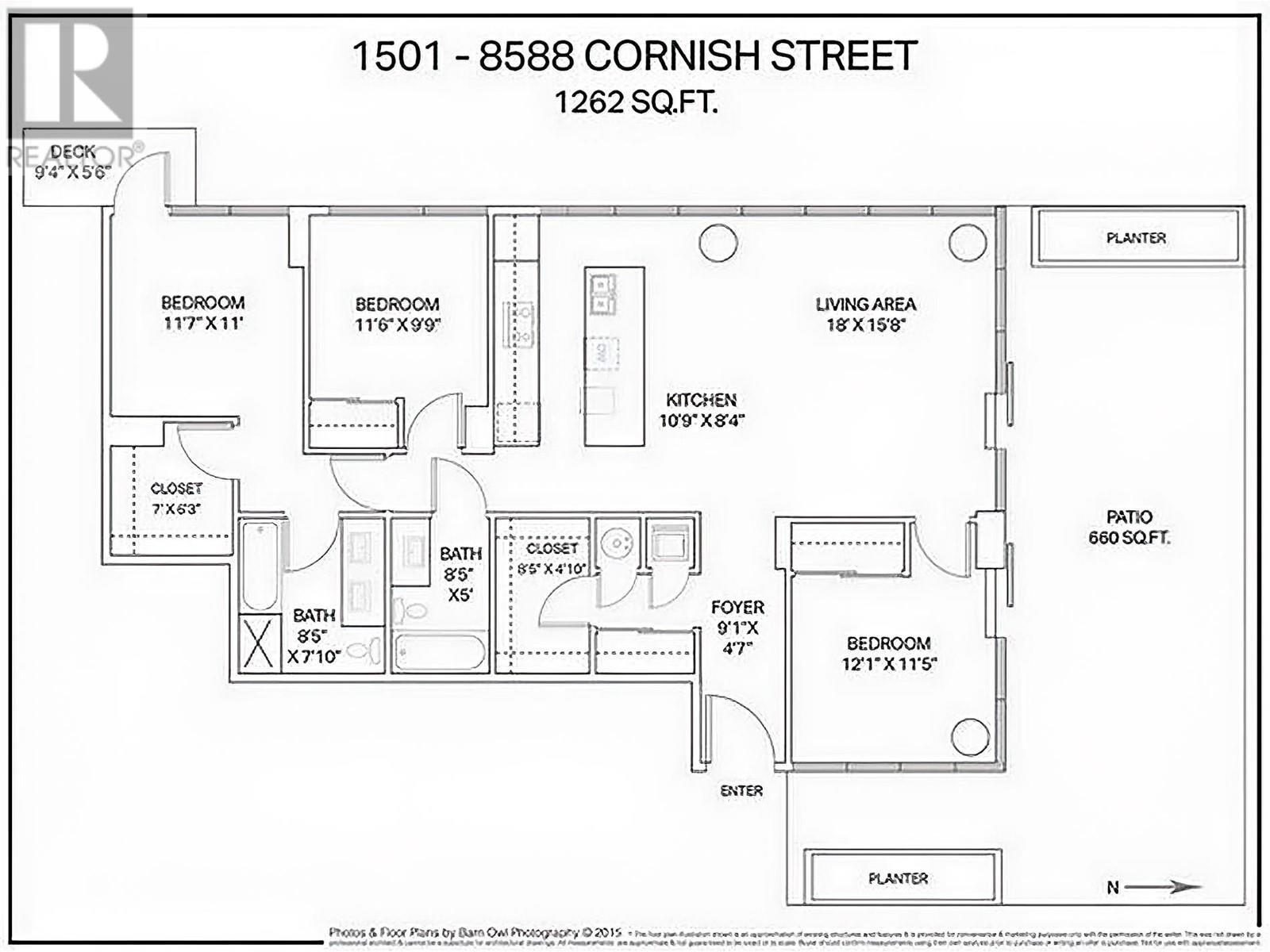 1501 8588 Cornish Street, Vancouver, British Columbia  V6P 0C1 - Photo 23 - R2932099