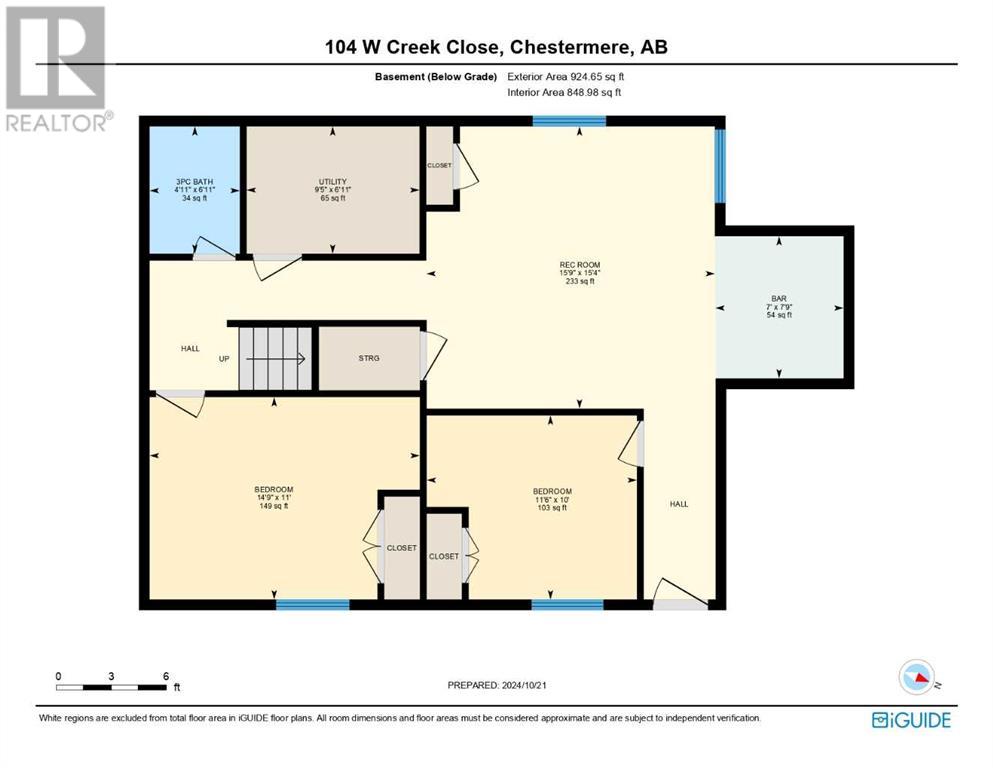 104 West Creek Close, Chestermere, Alberta  T1X 1M2 - Photo 49 - A2174787