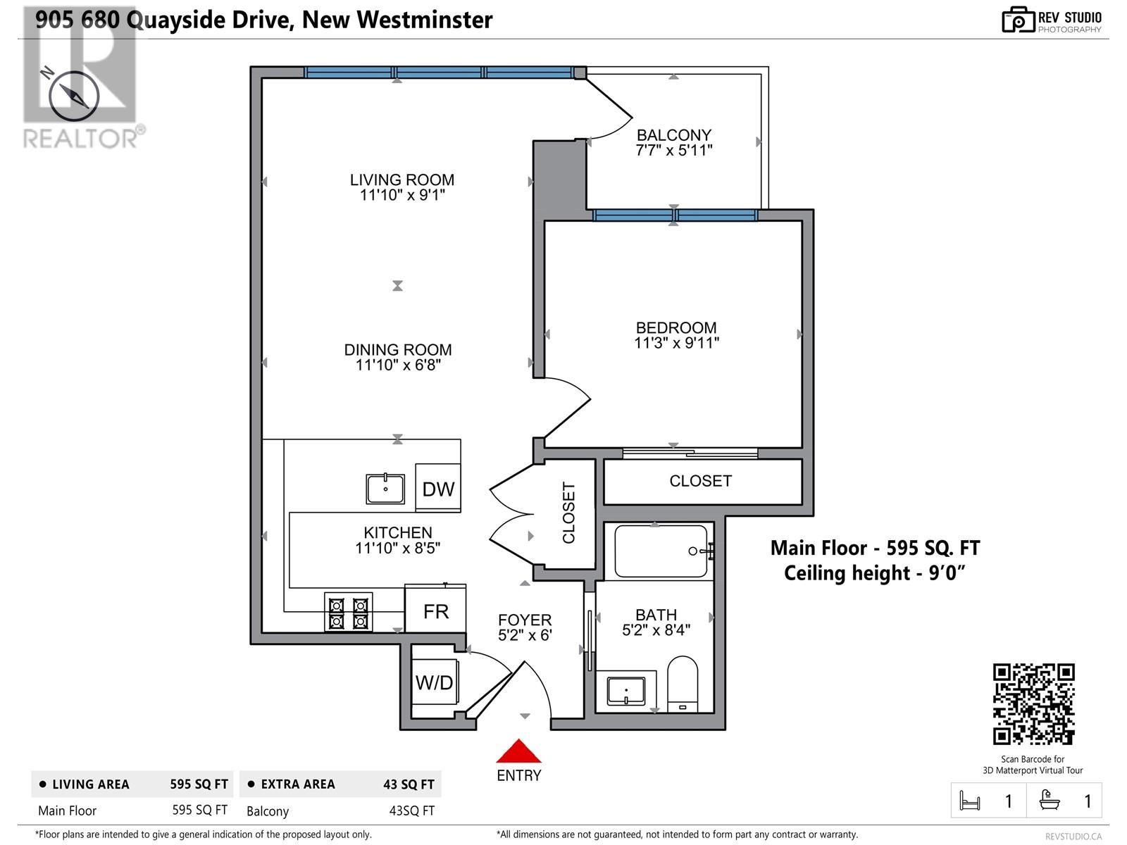 905 680 Quayside Drive, New Westminster, British Columbia  V3M 0P2 - Photo 31 - R2938253