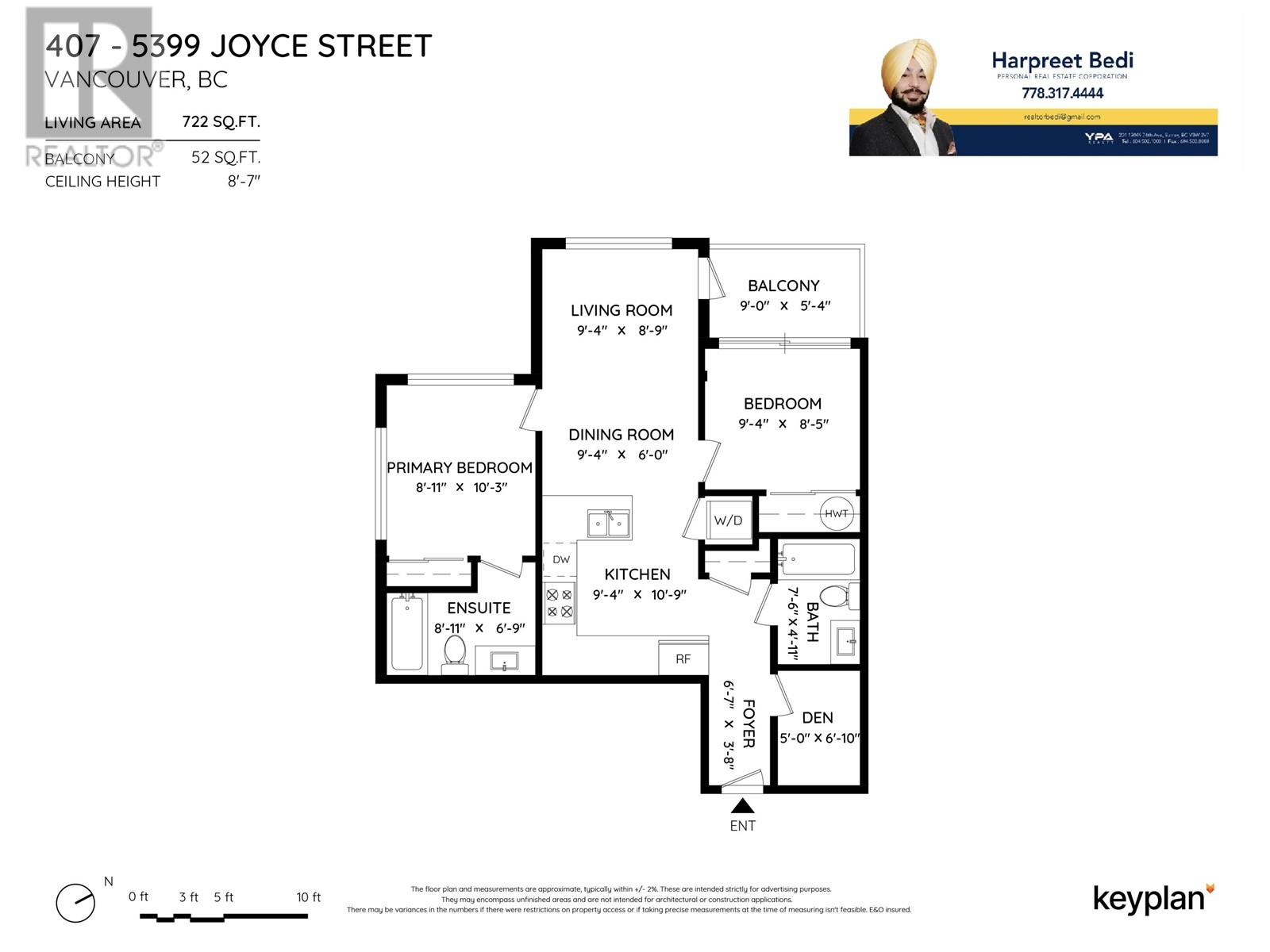 407 5399 Joyce Street, Vancouver, British Columbia  V5R 4H3 - Photo 2 - R2937077