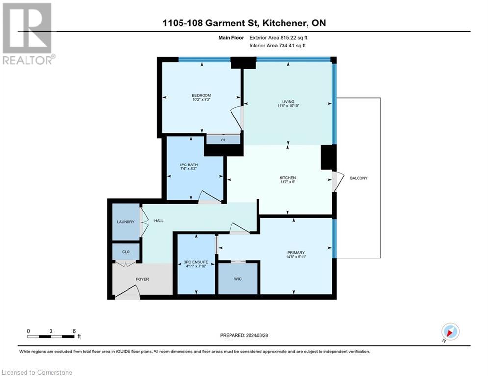 108 Garment Street Unit# 1105, Kitchener, Ontario  N2G 0E2 - Photo 47 - 40665629