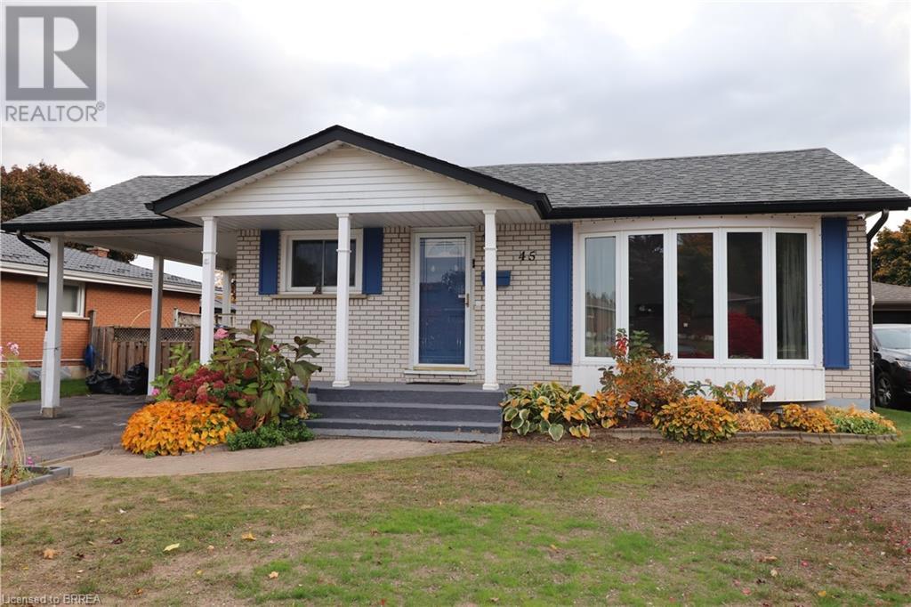 45 BALMORAL Drive, Brantford, Ontario