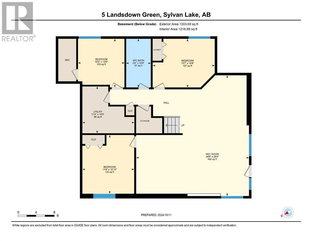 5 Landsdown Green, Sylvan Lake, Alberta  T4S 0A2 - Photo 32 - A2172772