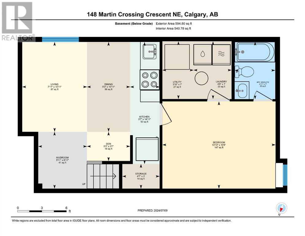 148 Martin Crossing Crescent Ne, Calgary, Alberta  T3J 3S9 - Photo 29 - A2167063