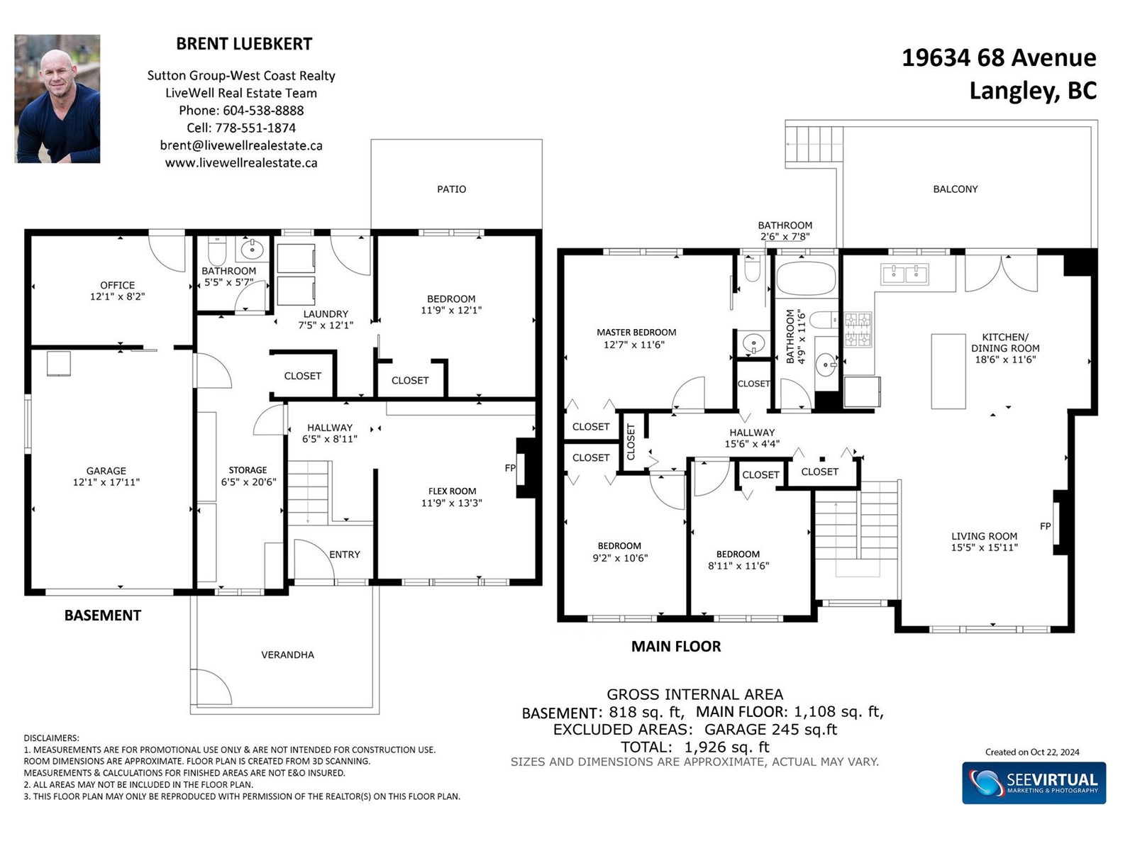 19634 68 Avenue, Langley, British Columbia  V2Y 1J8 - Photo 3 - R2939121