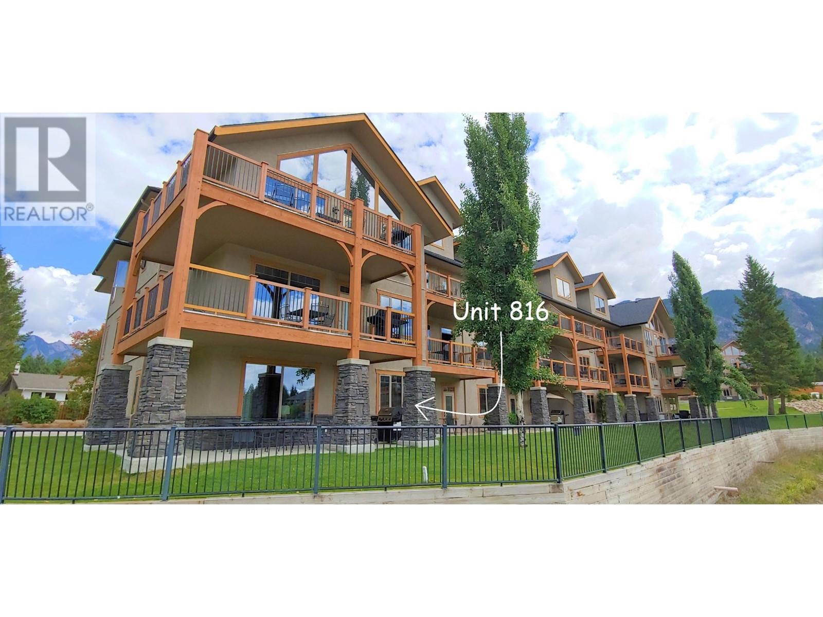 800 BIGHORN  Boulevard Unit# 816 C Radium Hot Springs