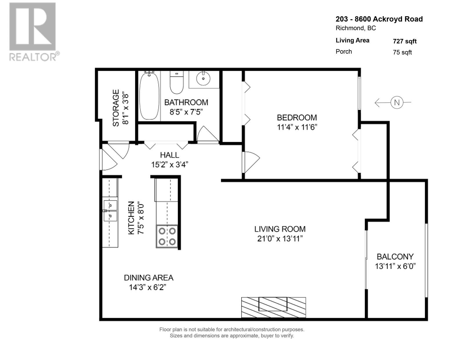 Listing Picture 2 of 23 : 203 8600 ACKROYD ROAD, Richmond / 烈治文 - 魯藝地產 Yvonne Lu Group - MLS Medallion Club Member