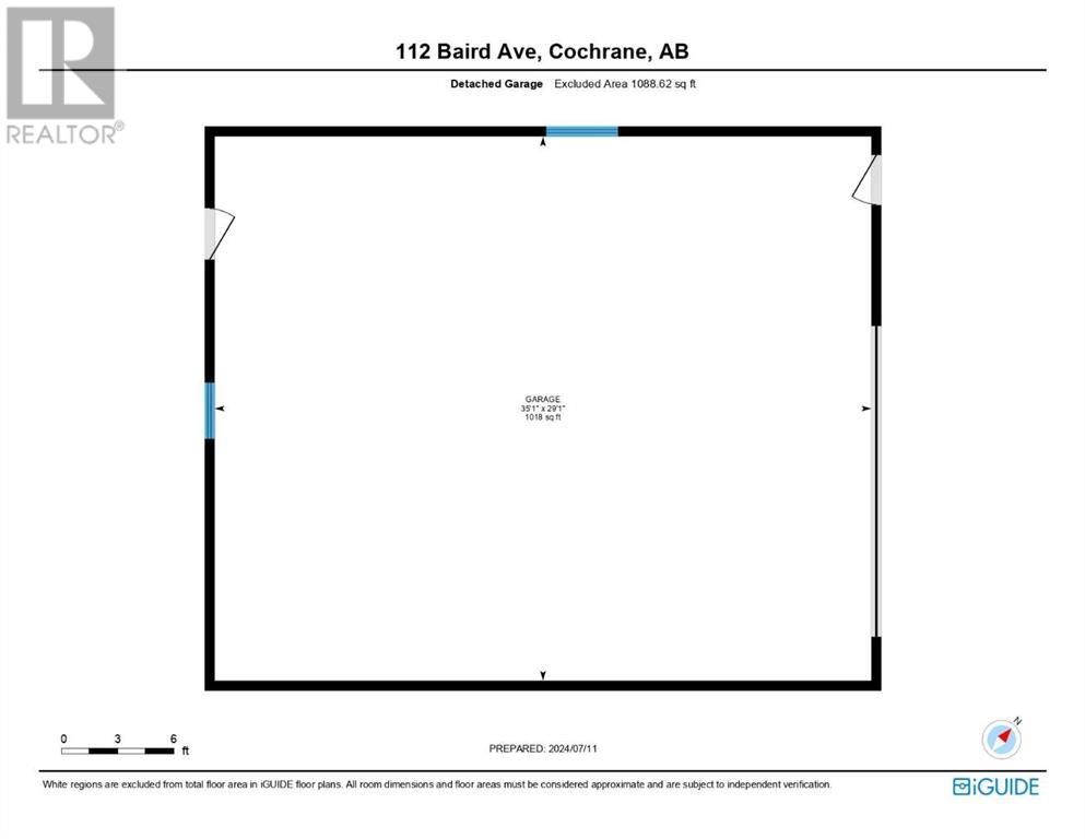 112 Baird Avenue, Cochrane, Alberta  T4C 1C7 - Photo 45 - A2148510