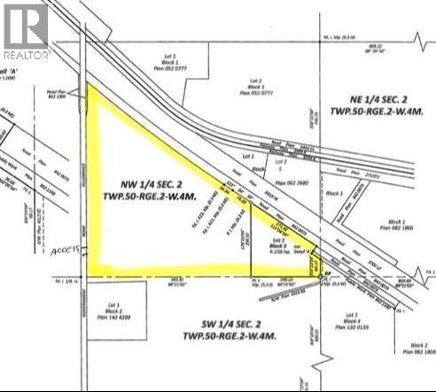 Lot 1 Block 3 & PT NW 2-50-2-W4, county of, Alberta