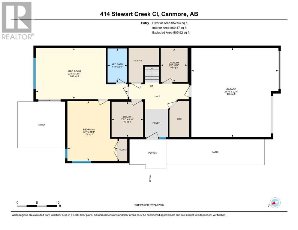 414 Stewart Creek Close, Canmore, Alberta  T1W 0L7 - Photo 48 - A2152788