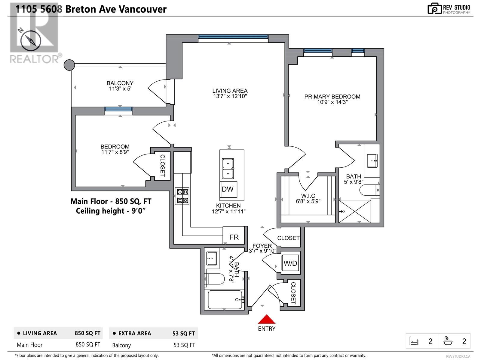 Listing Picture 2 of 27 : 1105 5608 BERTON AVENUE, Vancouver / 溫哥華 - 魯藝地產 Yvonne Lu Group - MLS Medallion Club Member