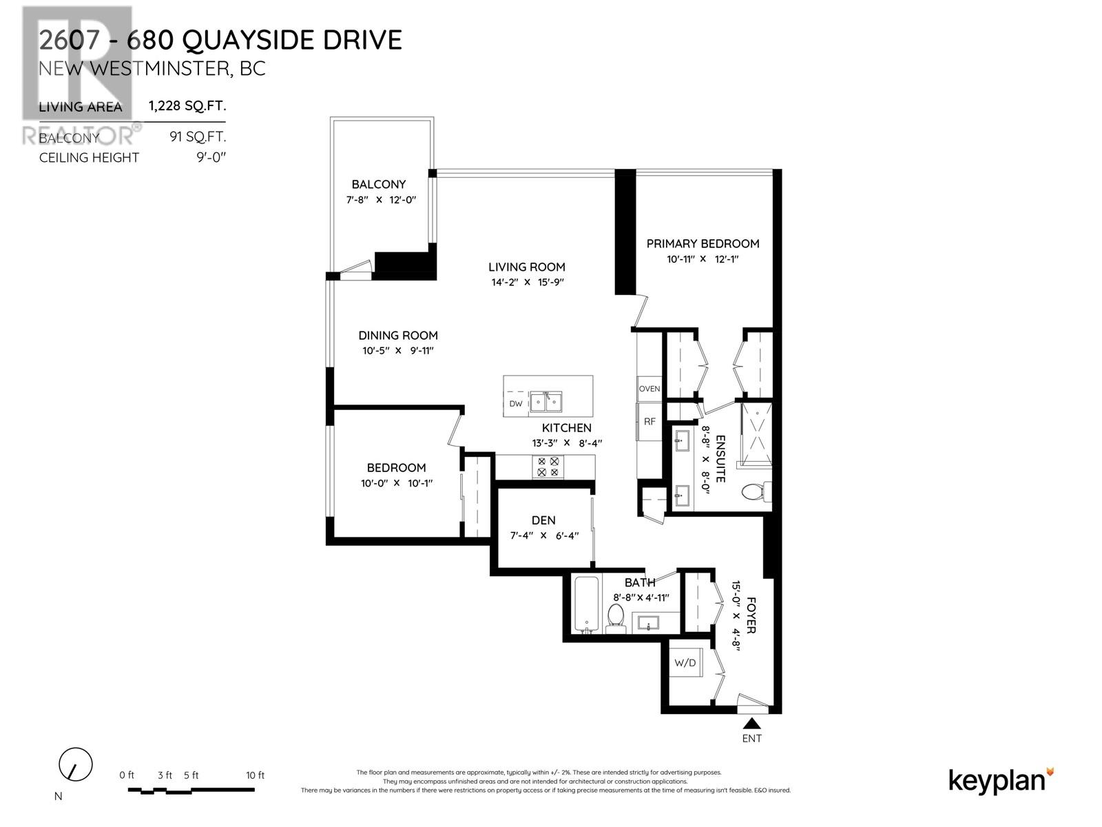 2607 680 Quayside Drive, New Westminster, British Columbia  V3M 0P2 - Photo 10 - R2942239