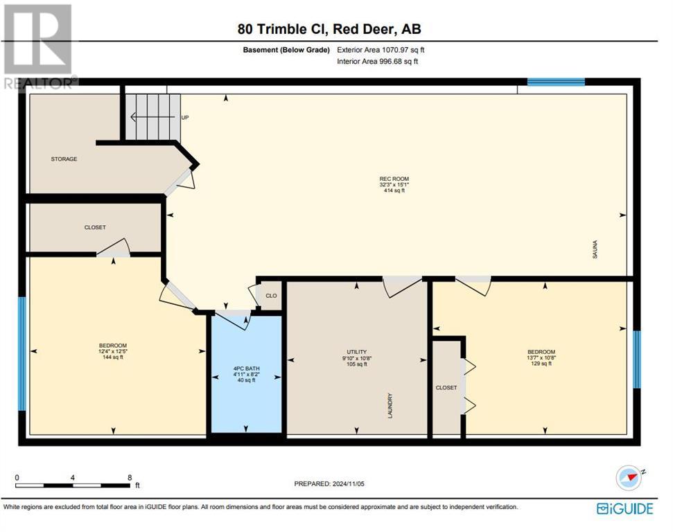 80 Trimble Close, Red Deer, Alberta  T4P 0N5 - Photo 42 - A2177308