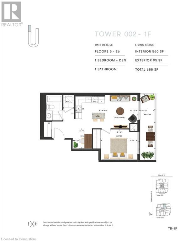 15 Wellington Street S Unit# 2901, Kitchener, Ontario  N2G 0E3 - Photo 3 - 40676344