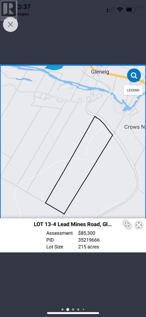 Lot 13-4 Lead Mines Road, Glenelg, Nova Scotia  B0H 1E0 - Photo 3 - 202426469