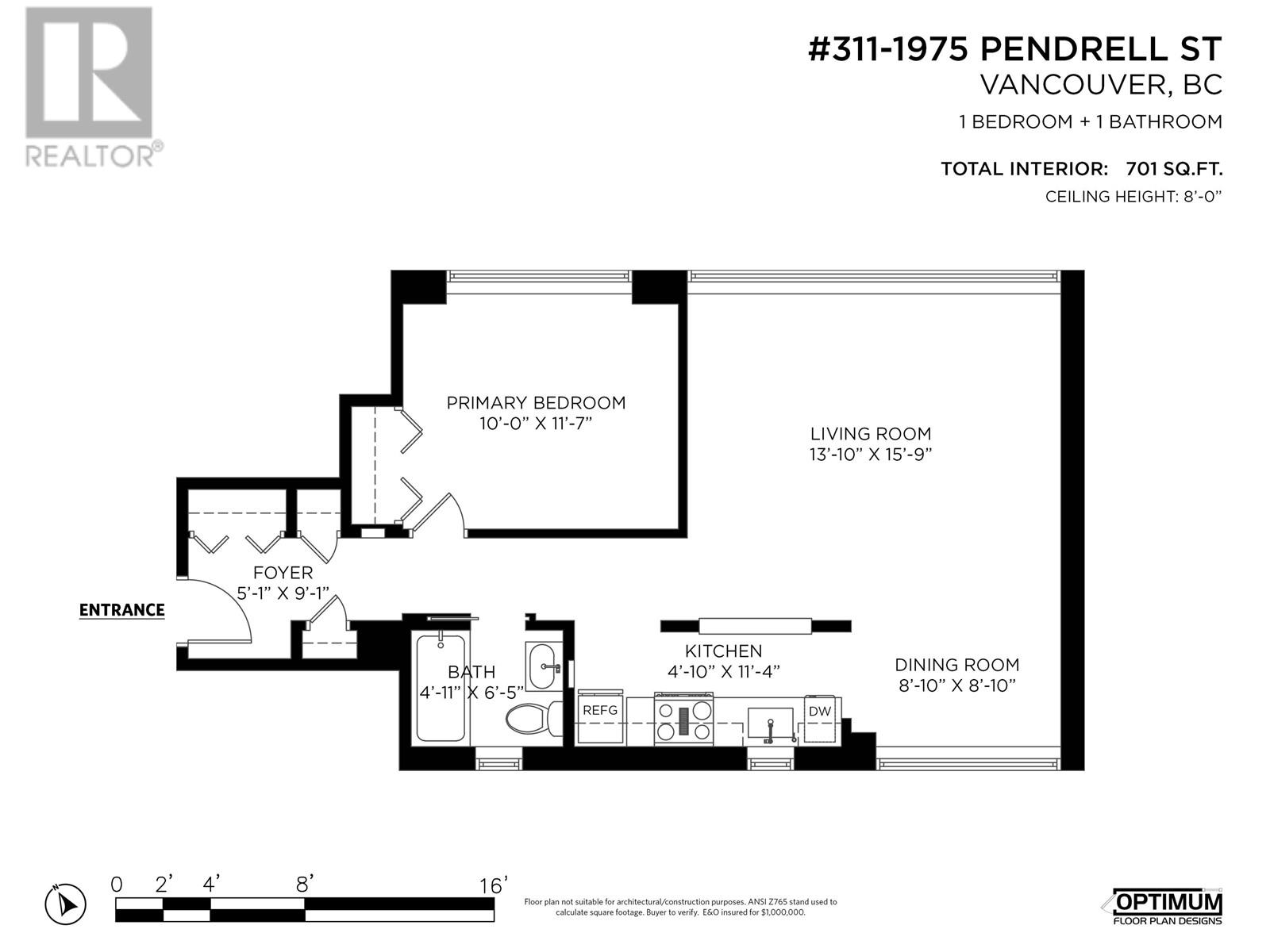 311 1975 Pendrell Street, Vancouver, British Columbia  V6G 1T6 - Photo 26 - R2943719