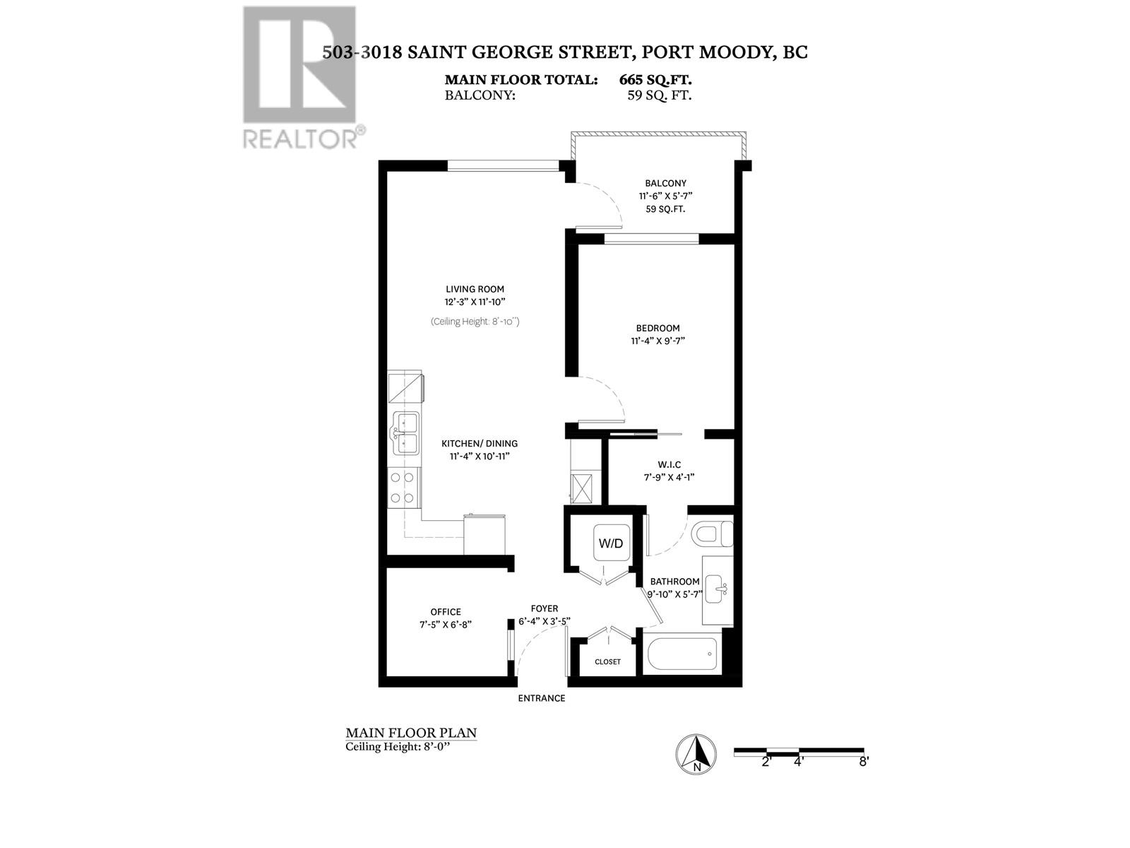 403 3018 St George Street, Port Moody, British Columbia  V3H 2H7 - Photo 15 - R2943776