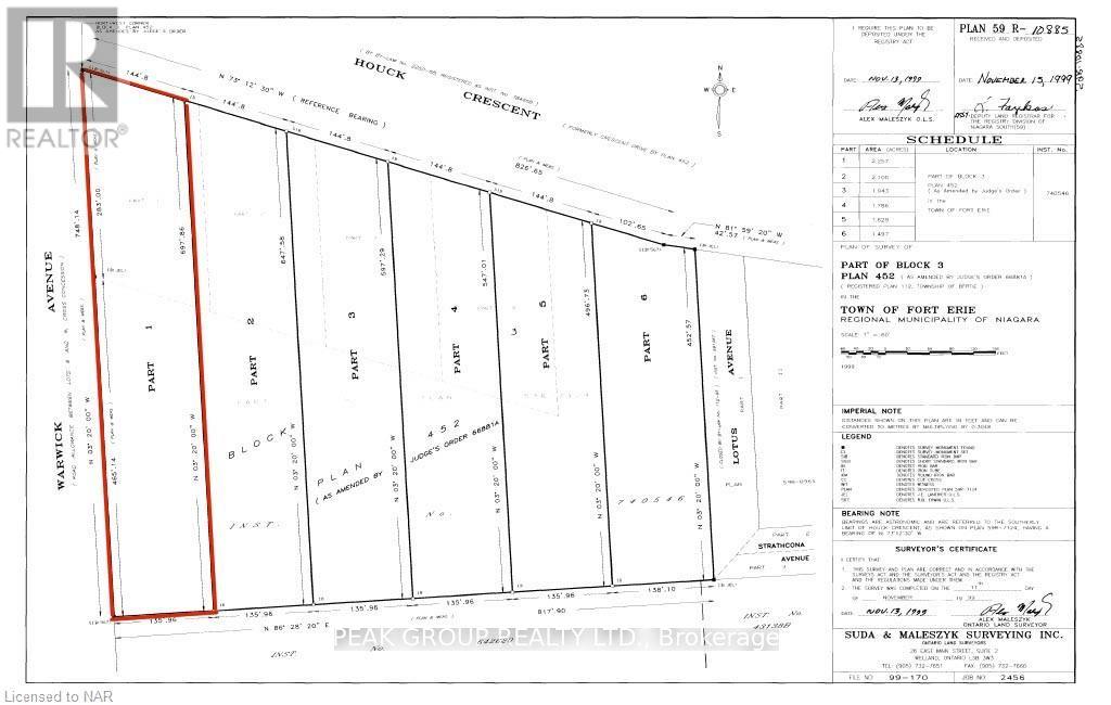 Lot 1 Houck Crescent, Fort Erie, Ontario  L2A 5M4 - Photo 2 - X9411635