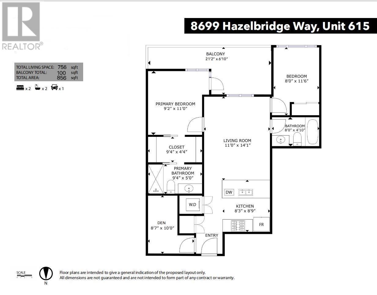 Listing Picture 12 of 26 : 615 8699 HAZELBRIDGE WAY, Richmond / 烈治文 - 魯藝地產 Yvonne Lu Group - MLS Medallion Club Member