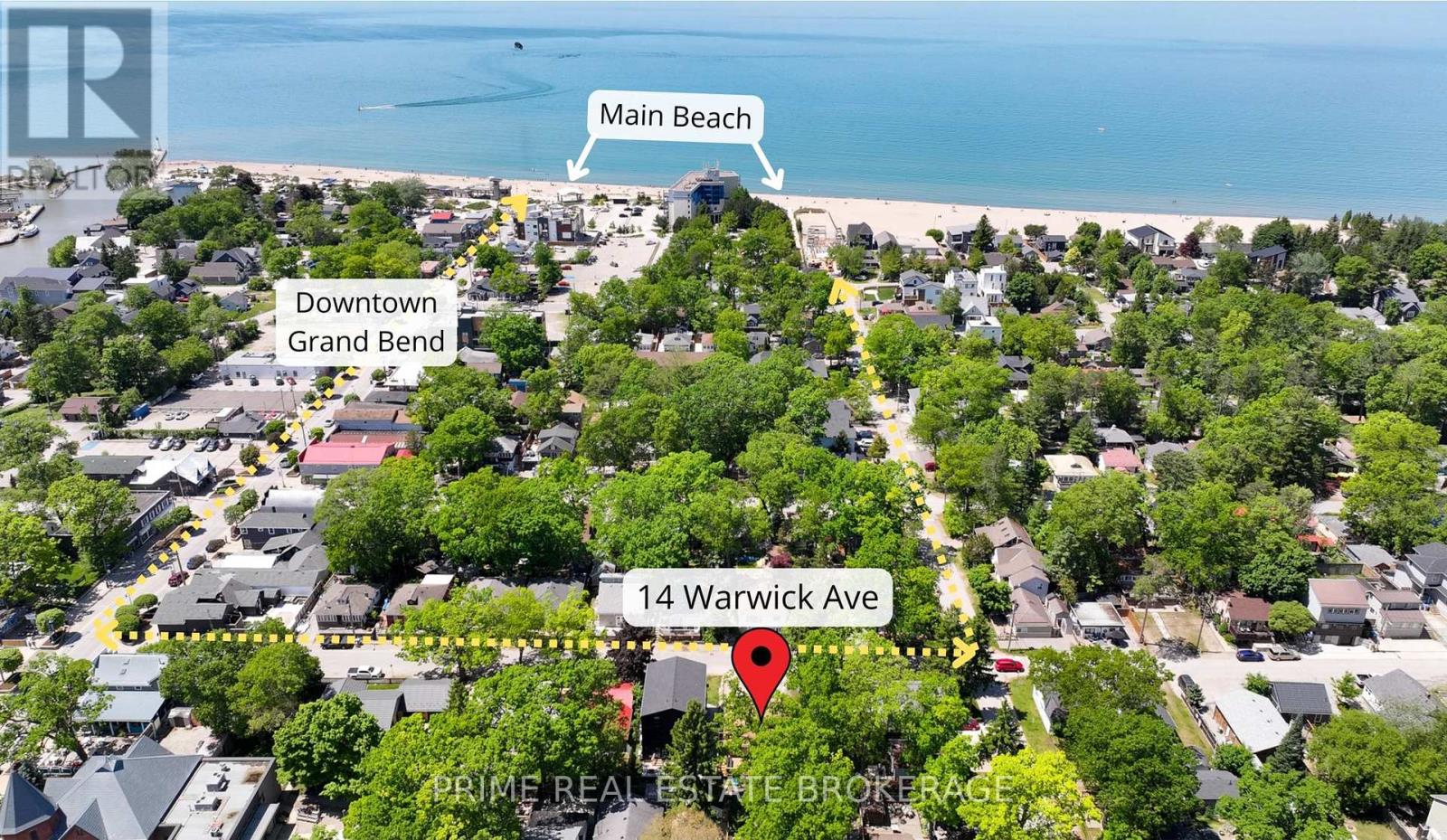 14 Warwick Avenue, Lambton Shores (Grand Bend), Ontario  N0M 1T0 - Photo 1 - X10424546