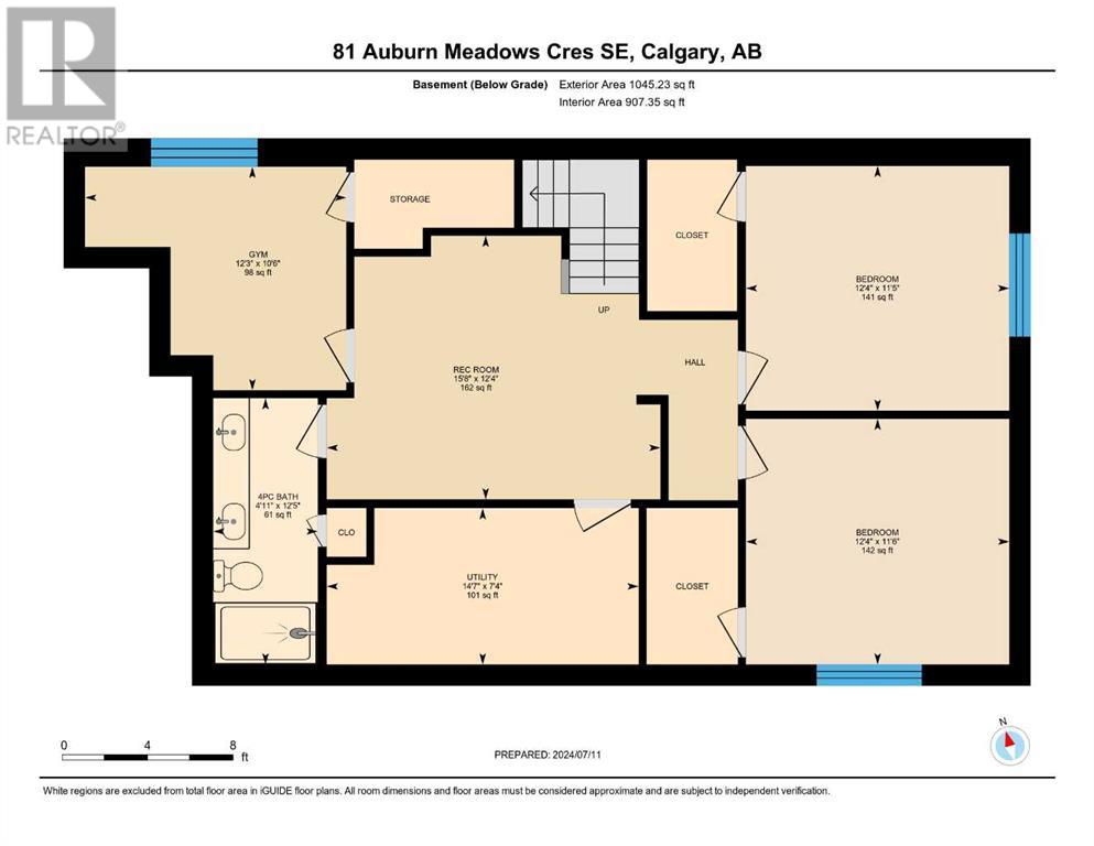 81 Auburn Meadows Crescent Se, Calgary, Alberta  T2M 2E3 - Photo 39 - A2162372