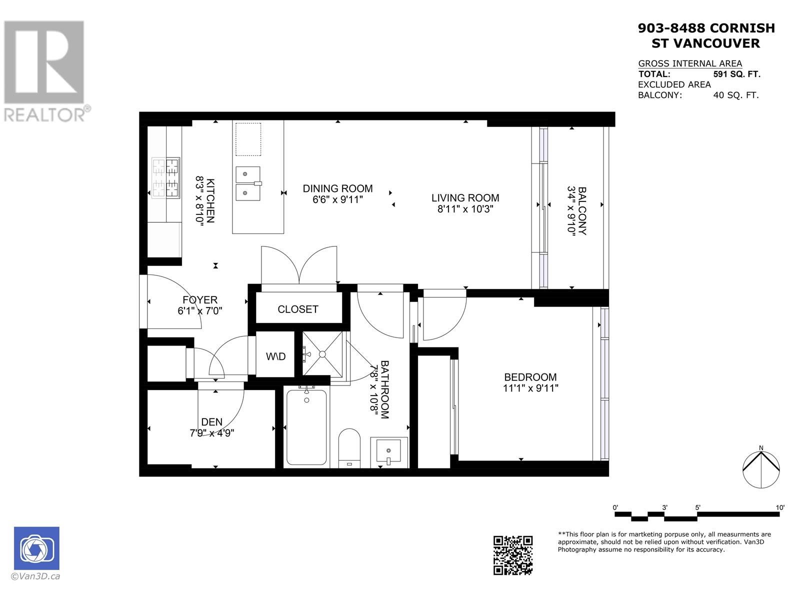 903 8488 Cornish Street, Vancouver, British Columbia  V6P 0C2 - Photo 36 - R2945173