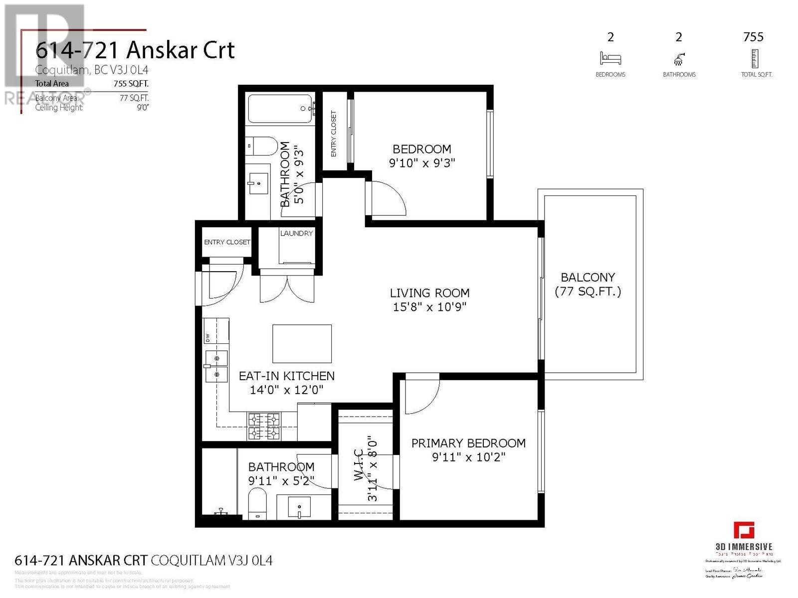 614 721 Anskar Court, Coquitlam, British Columbia V3J 0L4 - Photo 22 - R2945485