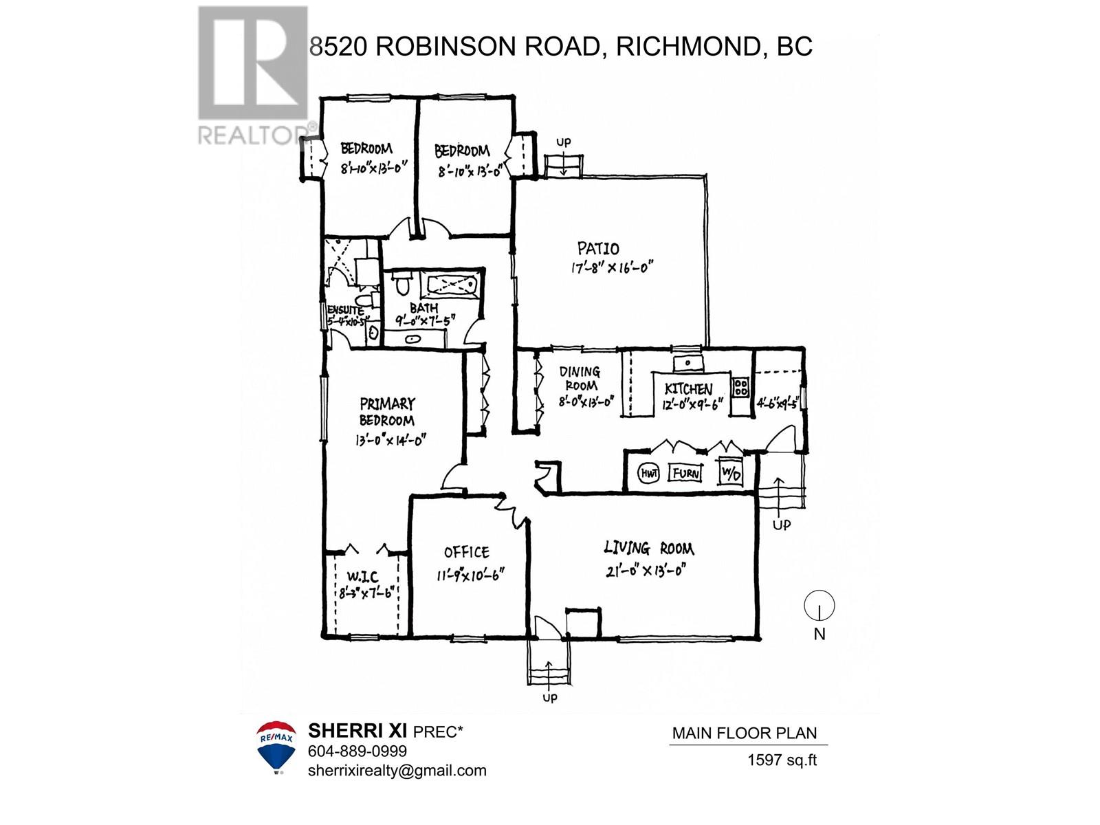 Listing Picture 13 of 13 : 8520 ROBINSON ROAD, Richmond / 烈治文 - 魯藝地產 Yvonne Lu Group - MLS Medallion Club Member