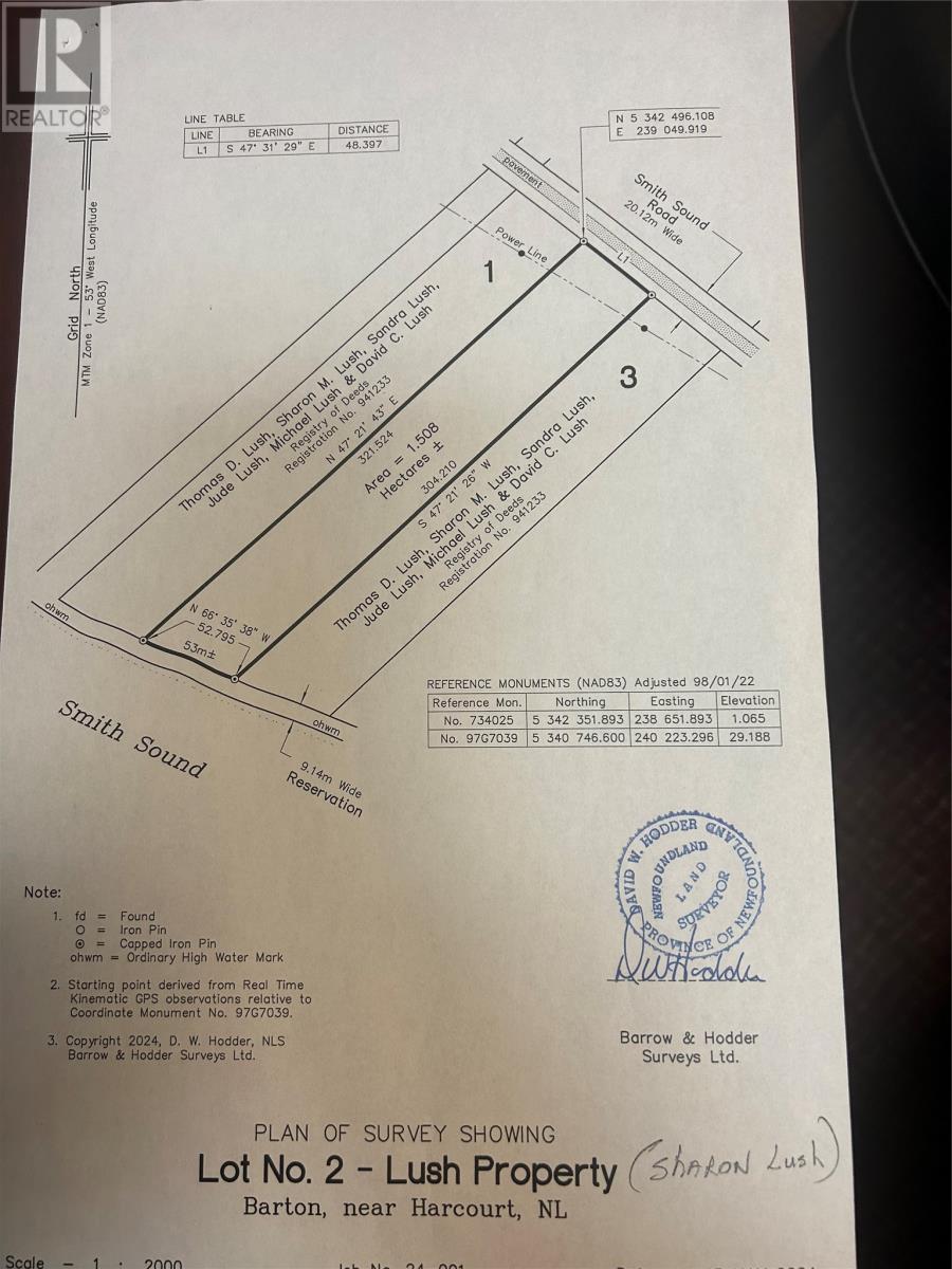 Lot #2, Route 232 Smith Sound Road, Harcourt, Newfoundland & Labrador  A5A 3A1 - Photo 4 - 1279571